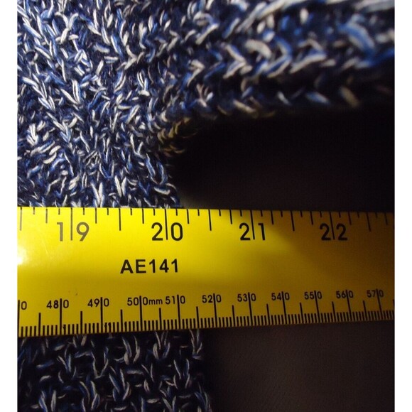 Studio Works Knit Long Sleeve Sweater Color Denim Marble (Blues) Womens Size 1X - Picture 8 of 11